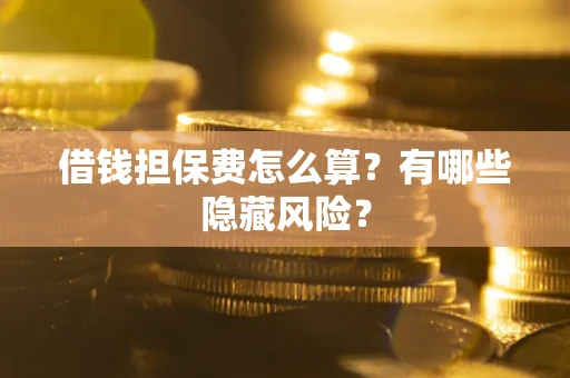 济南借钱担保费怎么算？有哪些隐藏风险？
