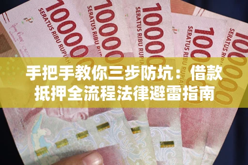 济南手把手教你三步防坑：借款抵押全流程法律避雷指南