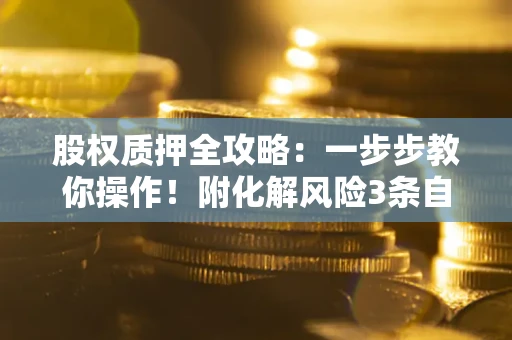 济南股权质押全攻略：一步步教你操作！附化解风险3条自救法则
