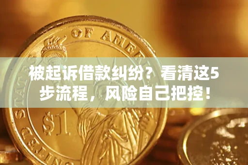 济南被起诉借款纠纷？看清这5步流程，风险自己把控！