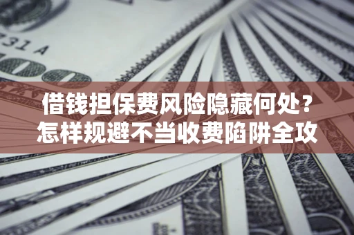 济南借钱担保费风险隐藏何处？怎样规避不当收费陷阱全攻略！